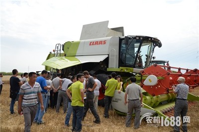 科乐收(CLAAS)全新TUCANO 560联合收割机助力新疆农机化发展_农机1688网